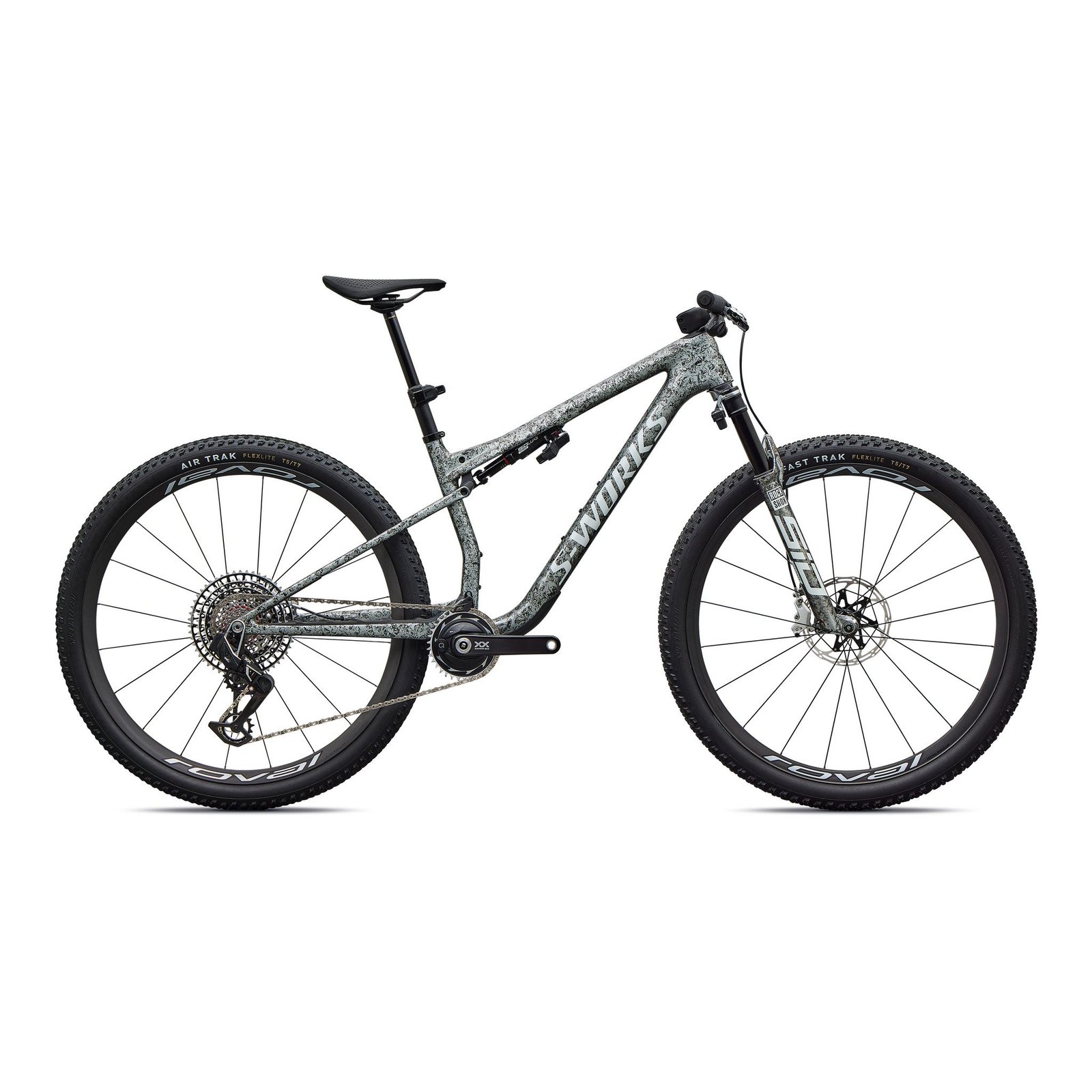 90327-00_EPIC-9-SW-METOBSD-SHDWSIL-METWHTSIL_HERO-SQUARE S-Works Epic 9 - Image 1