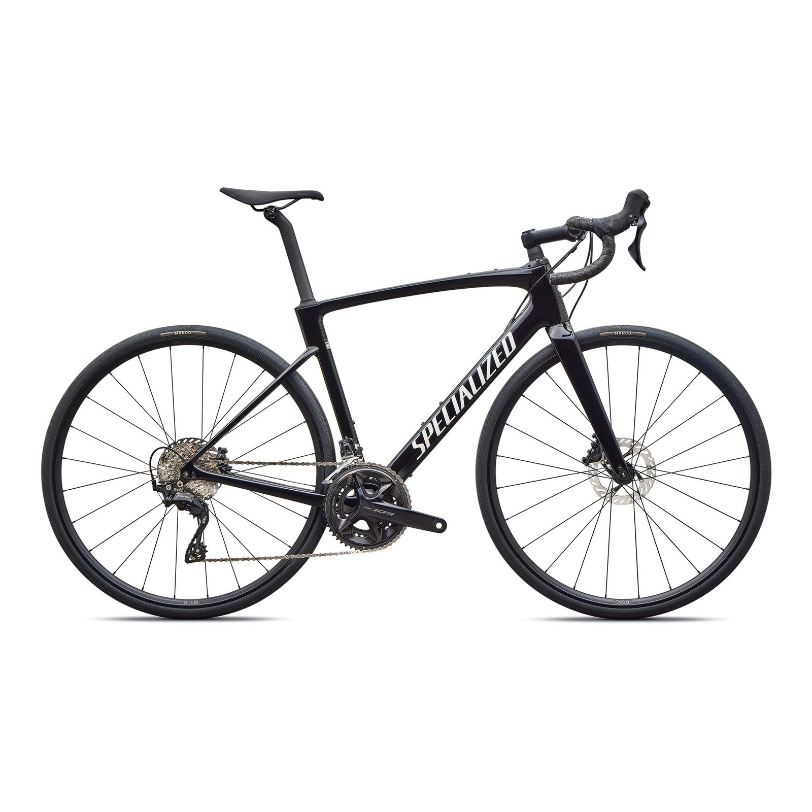 94427-60_ROUBAIX-SPORT-BLK-DUNEWHT_HERO-SQUARE Roubaix SL8 Sport - Shimano 105 - Image 1