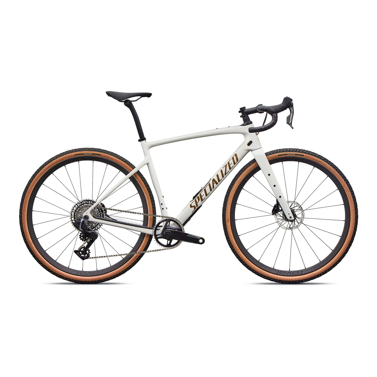95427-10_DIVERGE-PRO-DUNEWHT-GLDPRL-BNTGLDMET_HERO-SQUARE Diverge 4 Pro - SRAM Force XPLR - Image 1